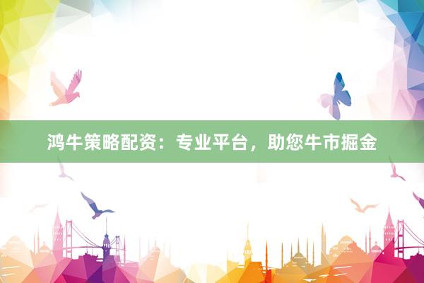 鸿牛策略配资：专业平台，助您牛市掘金